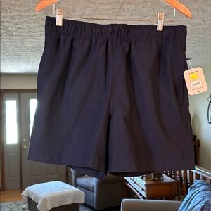 George Men's Athletic Shorts - Navy Blue Swim Trunks
